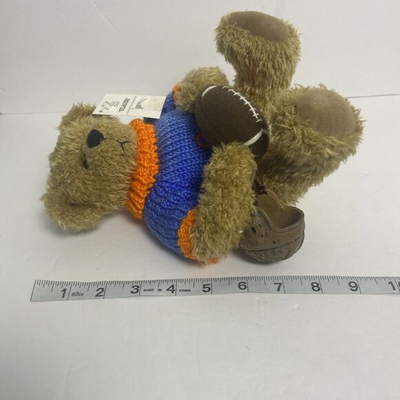 UF Gators “Claude” Football Bear 2002 Plush Ridge wood Collection Collegiate - Picture 11 of 11